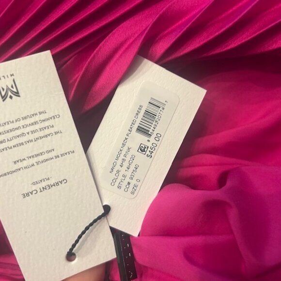 Fushia Milly Dress NWT- Size O - Picture 4 of 4